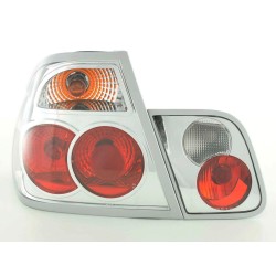 Jeu de feux arrière pour hayon BMW 3er Limo type E46 98-01 chrome
