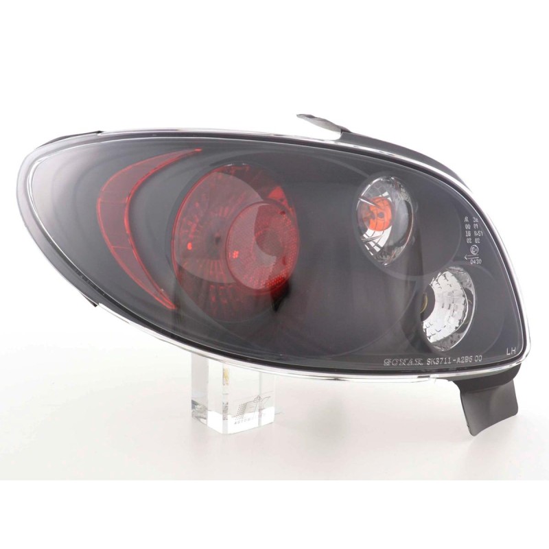 Kit feux arrières Peugeot 206 98 - noir