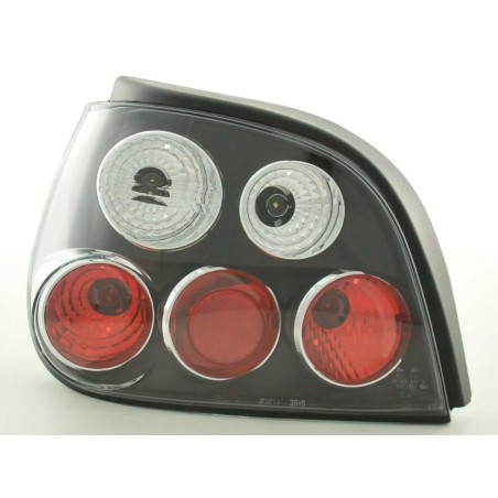 Jeu de feux arrière Renault Megane 5 portes. Type DABALAKAEA 99-02 noir