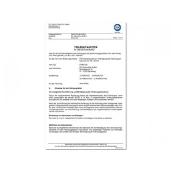 Frais de traitement de l'évaluation