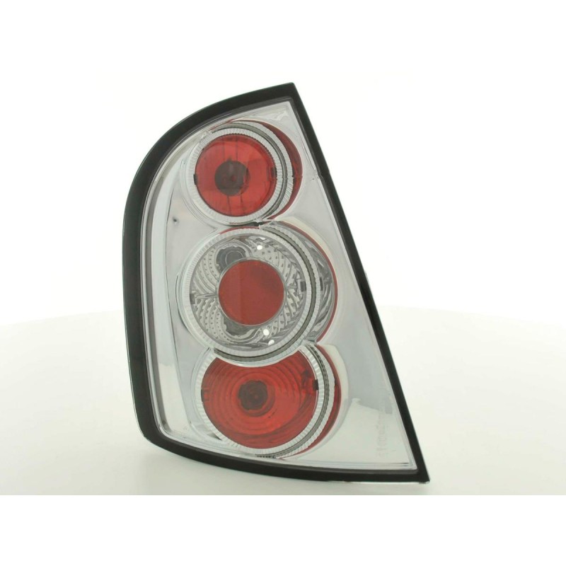 Jeu de feux arrière Skoda Fabia type 6Y 99-07 chrome