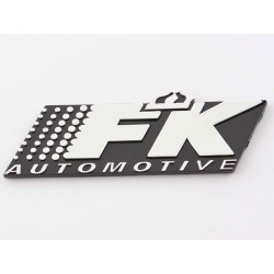 Autocollant chrome autocollant de voiture 3D 3D FK Automotive Logo chrome