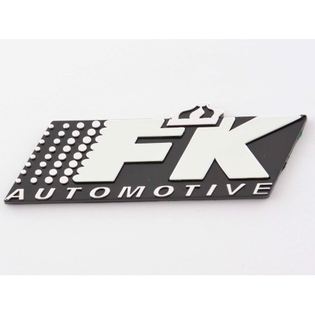 Autocollant chrome autocollant de voiture 3D 3D FK Automotive Logo chrome Autocollant chrome autocollant de voiture 3D 3D FK Automotive Logo chrome