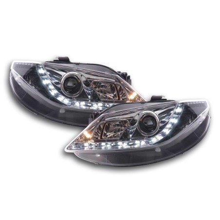 Phare Daylight LED feux de jour Seat Ibiza type 6J 08- chrome Phare Daylight LED feux de jour Seat Ibiza type 6J 08- chrome