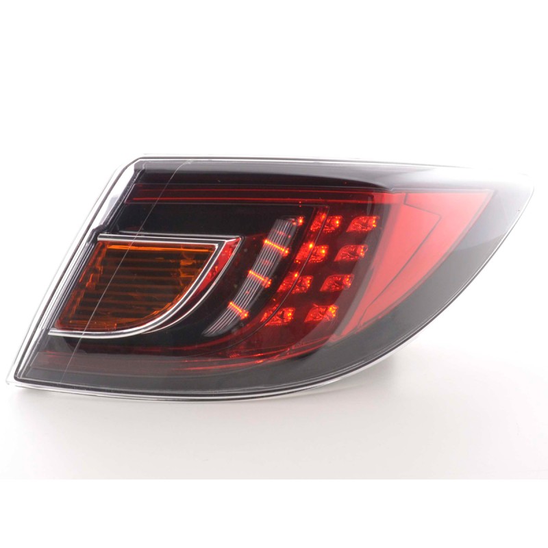 Pièces d'usure feu arrière droit Mazda 6 type GH 08-10 rouge, pour Limo.