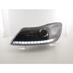 Phares Daylight LED feux de jour Skoda Oktavia à partir de 2009 noir