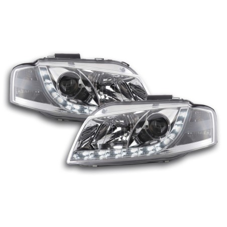 Phare Daylight LED feux de jour Audi A3 type 8P 03-08 chrome