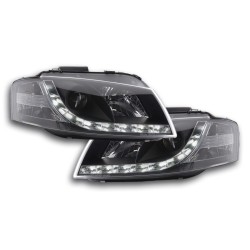 Phare Daylight LED feux de jour Audi A3 type 8P 03-08 noir