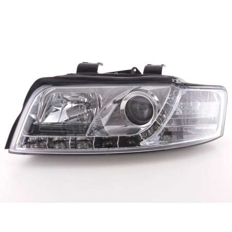 Phares Daylight Audi A4 type 8E 01-04 chrome Phares Daylight Audi A4 type 8E 01-04 chrome