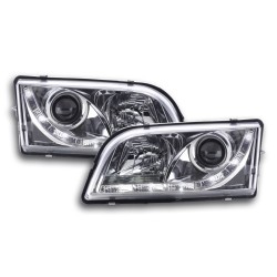 Phare Daylight LED DRL look Volvo S40 / V40 type V 96-04 chrome