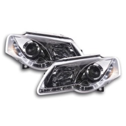 Phare Daylight LED DRL look VW Passat type 3C 05- chromé