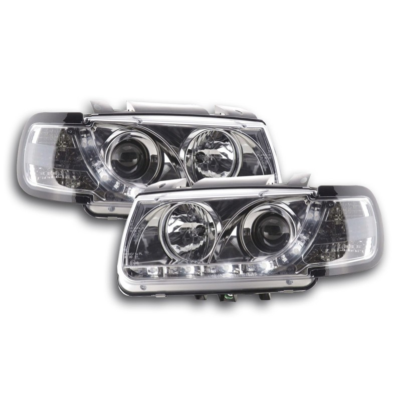 Phare Daylight LED DRL look VW Polo type 6N 94-99 chrome