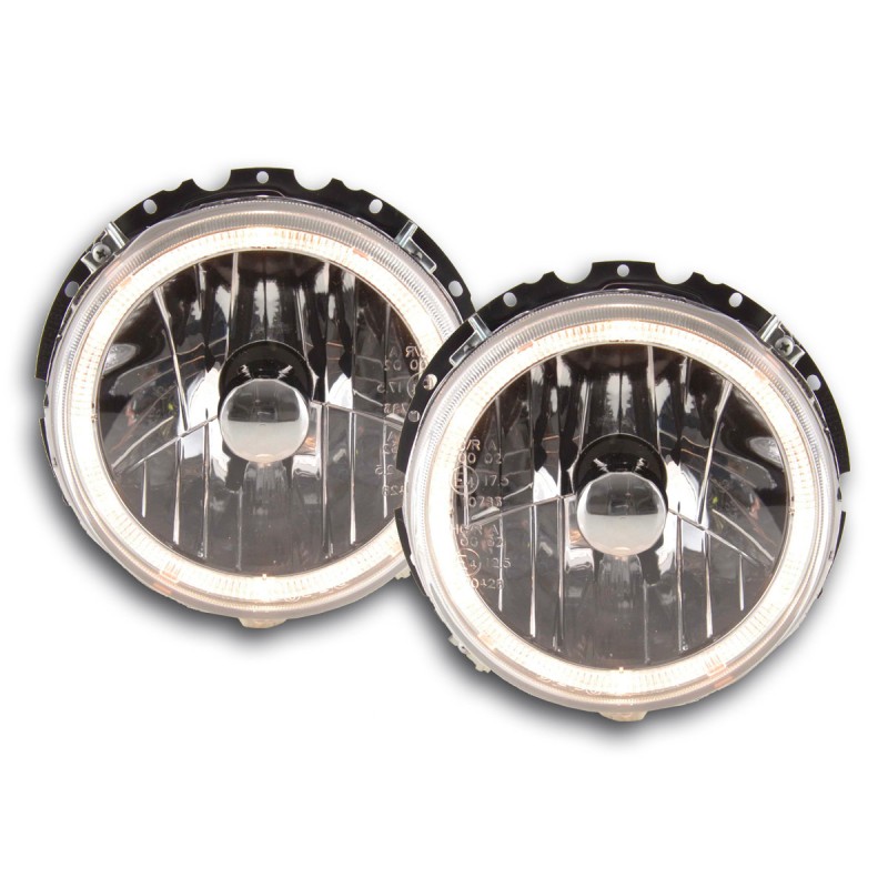 Phare Angel Eye VW Golf 1 type 17 74-83 chrome