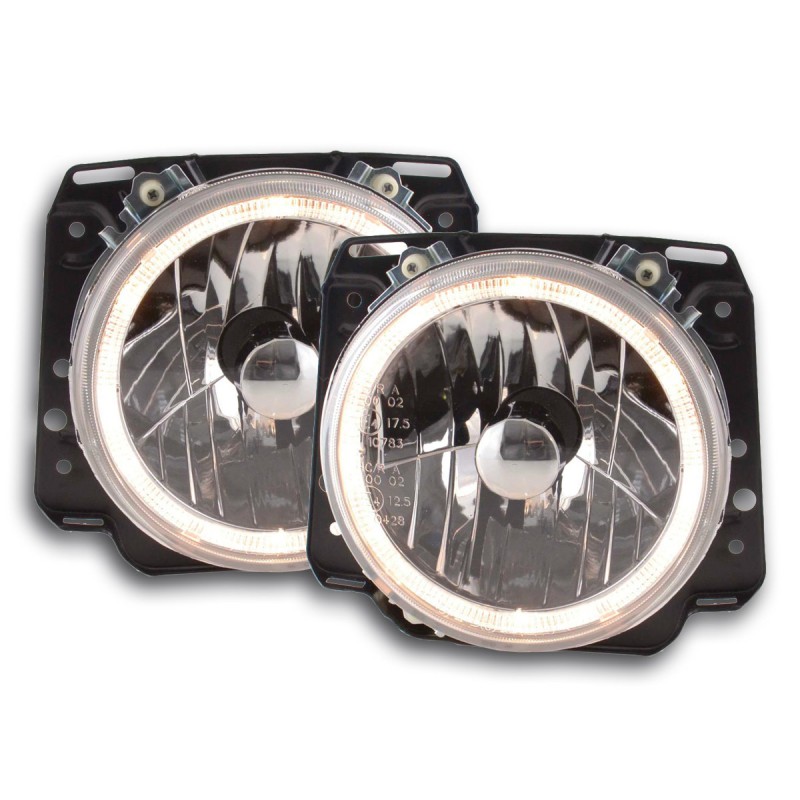 Phare Angel Eye VW Golf 2 type 19 84-91 chrome