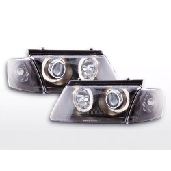 Phare Angel Eye VW Passat type 3B 97-00 noir