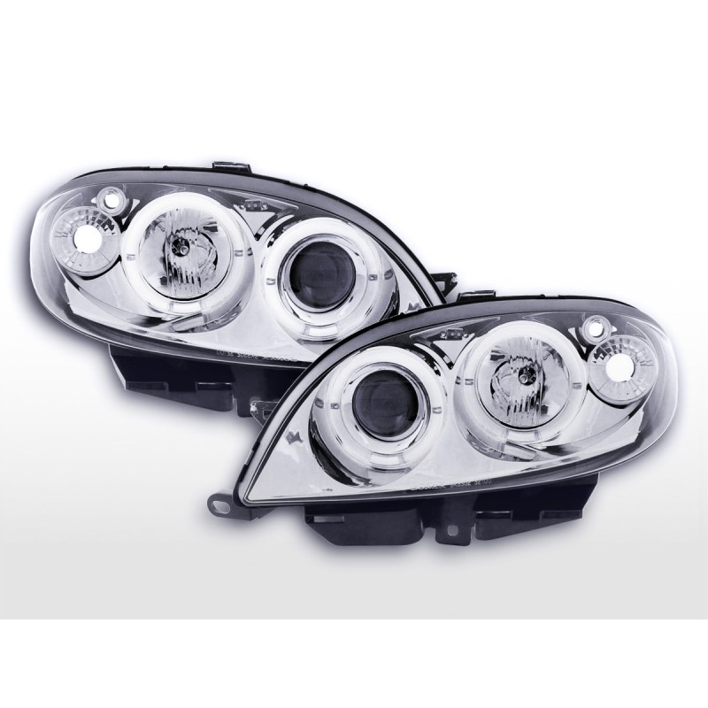 Phare avant Citroen Saxo 00-02 chrome