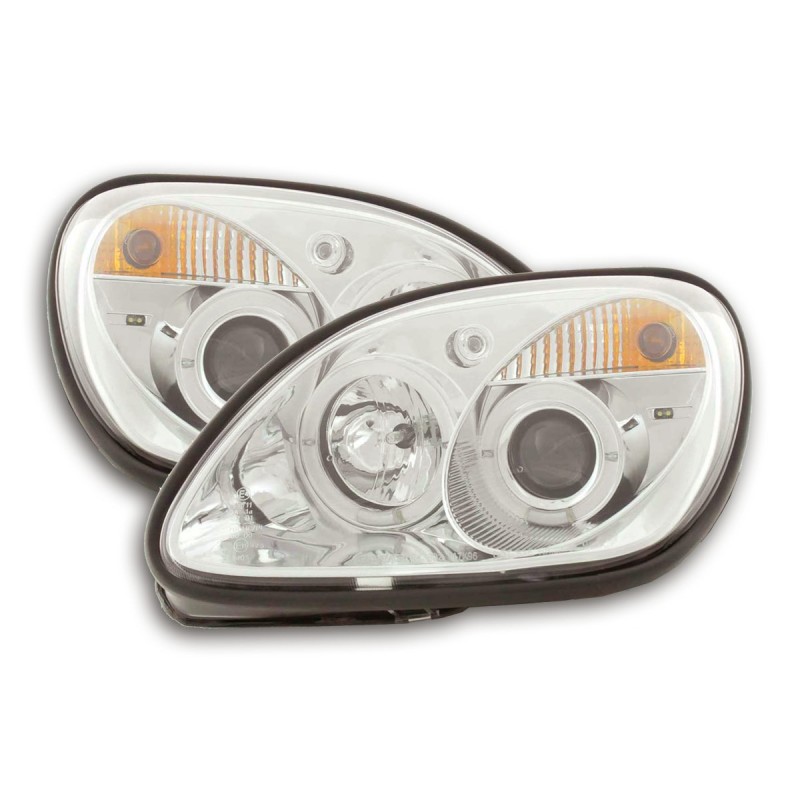 Phare avant Mercedes SLK type R170 96-97 / 01-02 chromé