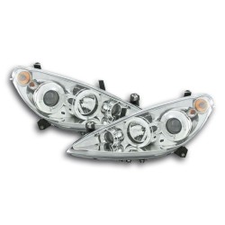 Phare avant Peugeot 307 01-06 chrome