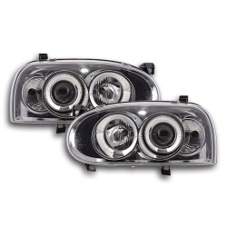 Phares VW Golf 3 type 1HXO 1 EXO 91-97 chrome