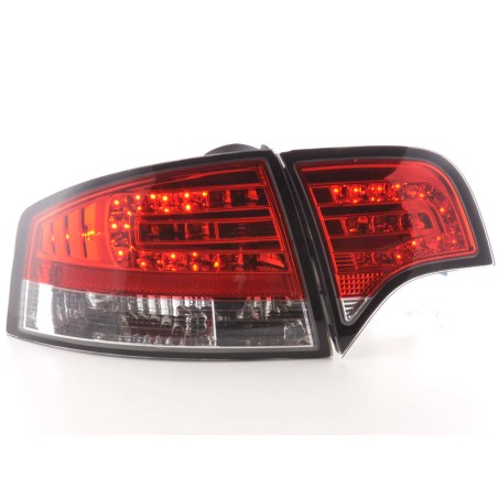 Kit feux arrières à LED Audi A4 berline type 8E 04-07 rouge / clair