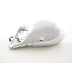 Rétroviseur extérieur sport rétroviseurs N-Look 4 pôles réglables avec cache chromé chrome conduite à gauche