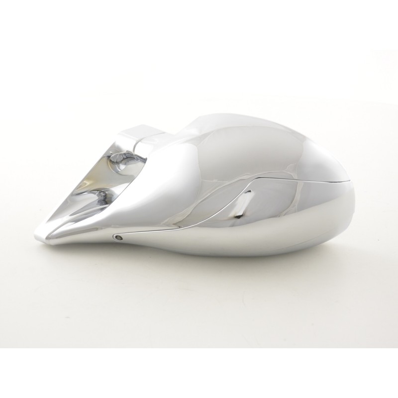 Rétroviseurs extérieurs sport rétroviseurs sport Speed-Look réglables manuellement avec cache chromé chromé conduite à gauche