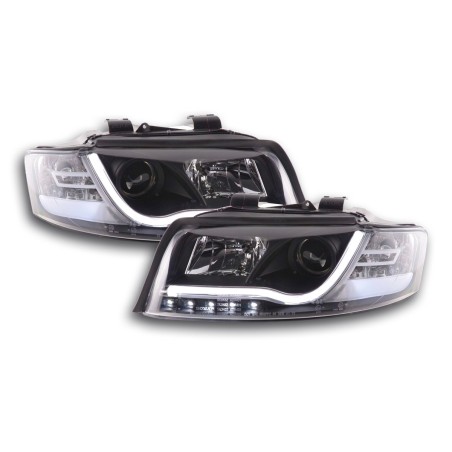 Phare Daylight LED Feux Diurnes Audi A4 Type 8E 01-04 Noir Phare Daylight LED Feux Diurnes Audi A4 Type 8E 01-04 Noir