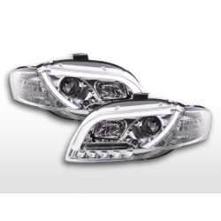 Phare Daylight LED feux de jour Audi A4 type 8E 04-08 chrome