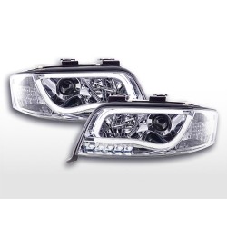 Phare Daylight LED feux de jour Audi A6 type 4B 01-04 chrome