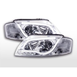 Phare Daylight LED feux de jour Audi A3 type 8P / 8PA 03-08 chrome