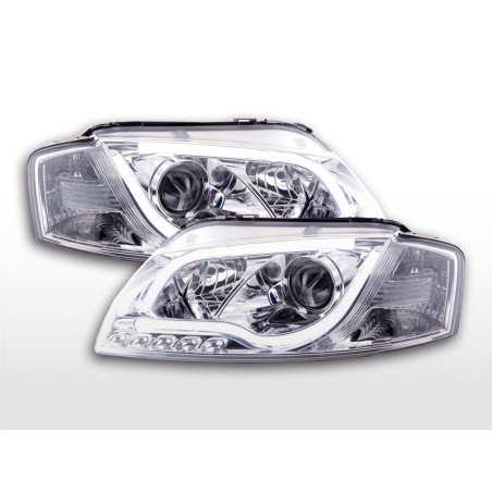 Phare Daylight LED feux de jour Audi A3 type 8P / 8PA 03-08 chrome