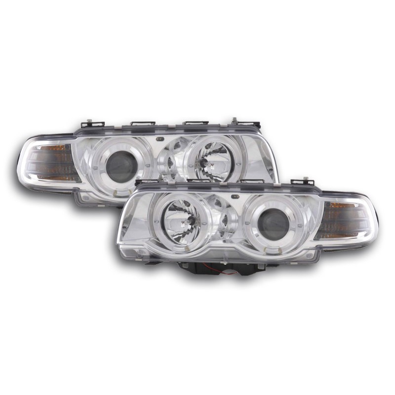Phares xénon BMW Série 7 type E38 99-02 chrome