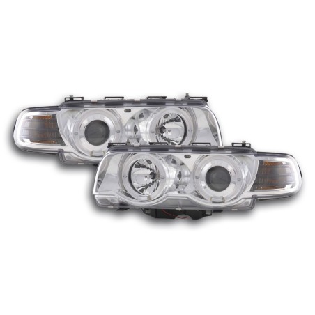 Phares xénon BMW Série 7 type E38 99-02 chrome Phares xénon BMW Série 7 type E38 99-02 chrome