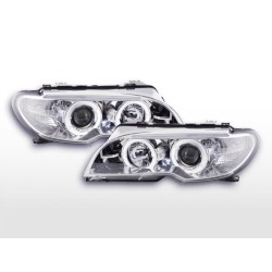 Phares pour BMW Série 3 E46 Coupé / Cabrio 03-05 chrome