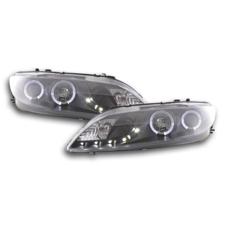 Phare Daylight LED DRL look Mazda 6 berline 02-07 noir Phare Daylight LED DRL look Mazda 6 berline 02-07 noir