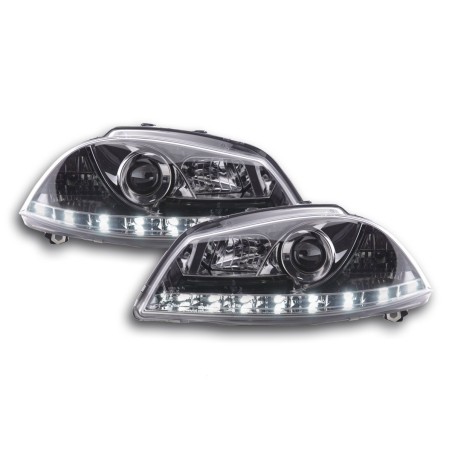 Phares Daylight LED Feux de jour LED Seat Ibiza 3 6L 02-08 chrome