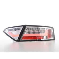 Feux arrières LED Lightbar Audi A5 8T Coupe / Sportback 07-11 chrome
