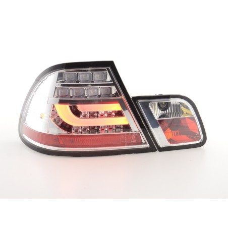 Kit feux arrière LED BMW Série 3 E46 Coupé 99-03 chrome Kit feux arrière LED BMW Série 3 E46 Coupé 99-03 chrome