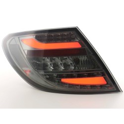 Kit feux arrière LED Mercedes Classe C type W204 07-11 noir
