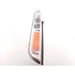 Kit feux arrières LED Ford Focus 2 5 portes 08-10 chrome