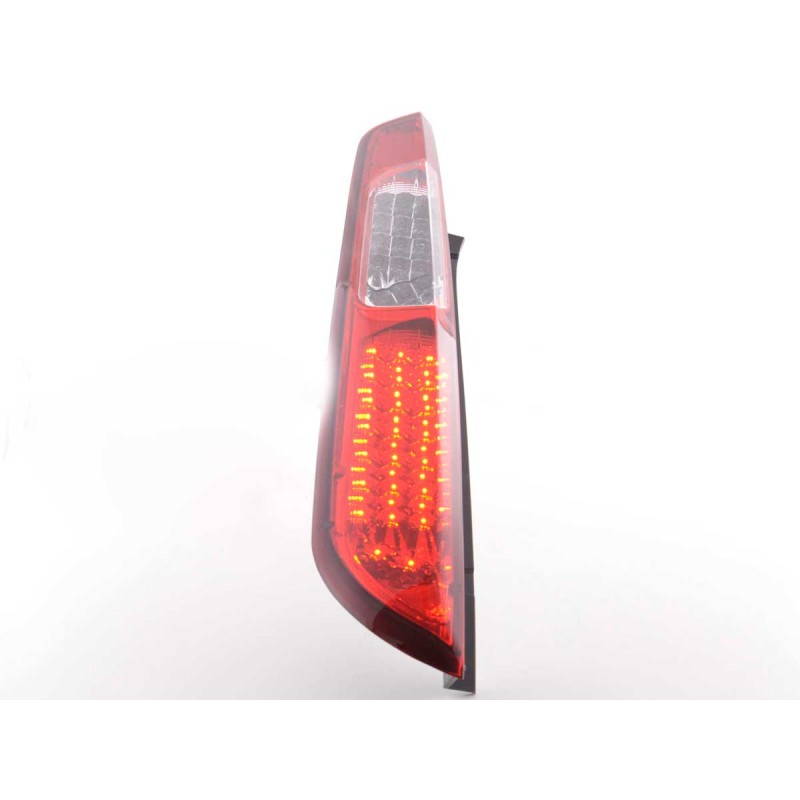 Kit feux arrières LED Ford Focus 2 5 portes 08-10 rouge / clair