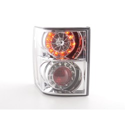 Feux arrière à LED Land Rover Range Rover 02-05 chrome avec clignotants à LED