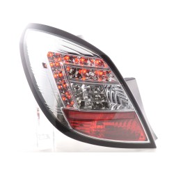 Kit feux arrières LED Opel Corsa D 5 portes 06-10 chrome
