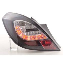Kit feux arrières LED Opel Corsa D 3 portes 06-10 noir