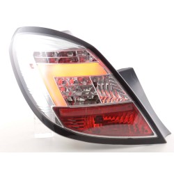 Kit feux arrières LED Opel Corsa D 5 portes 06-10 chrome