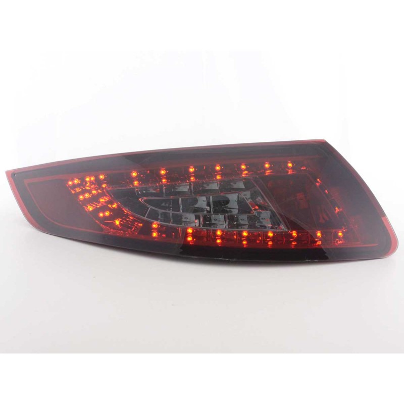 Kit feux arrière à LED Porsche 911 type 997 05-09 rouge / noir