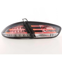 Kit feux arrières LED Seat Leon type 1P 09-12 noir