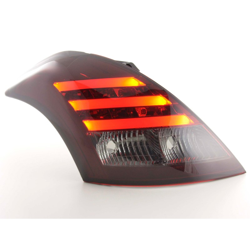 Kit feux arrières LED Suzuki Swift 2011- rouge / noir