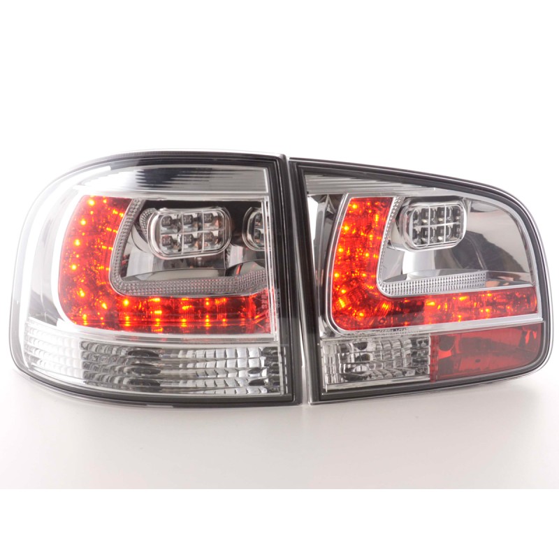 Kit feux arrières LED VW Touareg type 7L 03-09 chrome