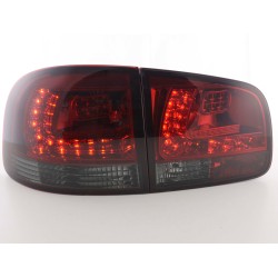 Kit feux arrières LED VW Touareg type 7L 03-09 rouge / noir